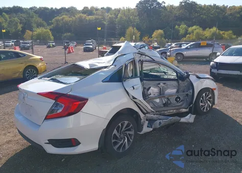 2018 Honda Civic Ex from USA, damaged, VIN 19XFC2F71JE024351